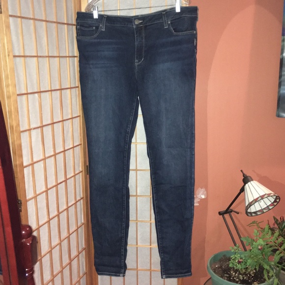 silver bleecker jeggings